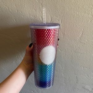 Rainbow/Pride studded Starbucks cup. Never used.
